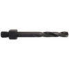 Hertel 0.221" Drill Bit, Cobalt, Threaded Shank Drill Bit 2-1/8" Overall Length, 135° Point Angle 953CO2LS - 53384301