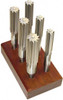 Made in USA 5/8" to 1-1/2", Chucking Reamer Set Straight Flute, Right Hand Cut, 10 Pieces LV76 - 89493365