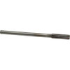Alvord-Polk Tool 37/64" Diam 8-Flute Straight Shank Straight Flute High Speed Steel Chucking Reamer Bright Finish, 8" OAL, 2" Flute Length, RH Cut, RH Spiral 00402 - 06667943