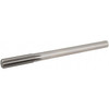 Hertel 0.561" Diam 8-Flute Straight Shank Straight Flute High Speed Steel Chucking Reamer Bright Finish, 8" OAL, 2" Flute Length, RH Cut, RH Spiral 72035611 - 30153779