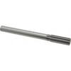 Made in USA 0.997" Diam 8-Flute Straight Shank Straight Flute High Speed Steel Chucking Reamer Bright Finish, 10-1/2" OAL, 2-3/4" Flute Length, RH Cut, RH Spiral 433-0.9970 - 75977751