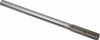 Value Collection 0.524" Diam Straight Shank Straight Flute High Speed Steel Chucking Reamer Bright Finish, 8" OAL, 2" Flute Length, RH Cut, RH Spiral SM0405240 - 74944539
