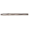 Alvord-Polk Tool 8mm Pin, 0.4255" Diam, 0.311" Small End, 0.4062" Diam Straight Shank, 5.551" Flute, Taper Pin Reamer Spiral Flute, 6.968" OAL, Left Hand Spiral, Right Hand Cut, 6 Flutes, High Speed Steel 09706 - 89977235