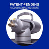 Guardair PowerQUAD™ 30 Gallon ATEX Vacuum Kit with 2" Inlet - PQ30C200ATEX