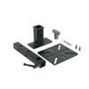 Trick-Tools Versa-Mount Swiveling Vise and Grinder Plate, with Wall/Vertical Mount - RM4-GV-WALL-COMBO