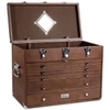 Gerstner International Dark Oak 5-Drawer Top Chest - GI-T20-D