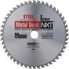 M.K. MORSE Wet & Dry Cut Saw Blade: 9" Dia, 1" Arbor Hole, 0.079" Kerf Width, 48 Teeth Solid Carbide Teeth, Use on Steel, Round Arbor 102735 - 19703453