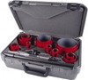 M.K. MORSE Industrial Hole Saw Kit: 19 Pc, 3/4 to 4-1/2" Dia Bi-Metal, Includes Arbor Adapter, Hole Saw & Pilot Drill 177870 - 32551400