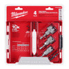 Milwaukee Tool General Purpose Hole Saw Kit: 7/8 to 1-3/8" Dia Carbon Steel 49-22-8610 - 26070060