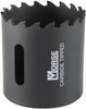 M.K. MORSE Hole Saw: 2" Saw Dia, 1-15/16" Cut Depth Carbide Tipped, Toothed Edge 131322 - 16168627