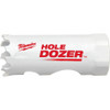 Milwaukee Tool Hole Saw: 7/8" Saw Dia, 1-1/2" Cut Depth Bi-Metal, Toothed Edge 49-56-0032 - 86041340