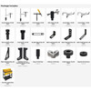 Strong Hand Tools 97 pc. Fixturing Kit, Fit 5/8 Holes - TMK830