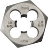 IRWIN HANSON Hex Rethreading Die: M14x2, Right Hand, 1-7/16" Hex, Carbon Steel 6952 - 52358074