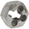 Value Collection Hex Rethreading Die: M8x1.25, Right Hand, Carbon Steel 364-0083 - 03866753