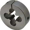 Cle-Line Round Die: 1/4-20, 2" OD, Carbon Steel Adjustable, Right Hand Thread, Series 0610 C65264 - 89315394