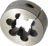Cle-Line Round Die: 1-3/8-6, 3" OD, Carbon Steel Adjustable, Right Hand Thread, Series 0610 C65441 - 53425146