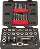 GEARWRENCH Tap & Die Set: #4-40 to 1/2-20 Taps, #4-40 to 1/2-20 Dies, NPT, UNC & UNF Carbon Steel, 1" Hex Dies, Plug, 42 Pc 3885 - 01320126