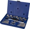 IRWIN Tap & Die Set: 1/8-28 to 1/8-28 Taps, 1/8-28 to 1/8-28 Dies, BSP, Metric Coarse & Metric Fine Carbon Steel, Bright Finish, 1" Hex Dies, 24 Pc 26313 - 77261634