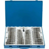 Value Collection Tap & Die Set: #4-40 to 3/4-16 Taps, NPT & UNC High Speed Steel, Round Dies, Adjustable, 110 Pc CCT1582 - 03959517