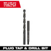 Milwaukee Tool Tap & Drill Sets, Maximum Drill Size (Letter): H, Minimum Drill Size (Letter): H, Tap Type: Standard Hand, Tap Coating/Finish: Oxide, Tap Material: High Carbon Steel, Drill Material: High Carbon Steel 49-57-5543 - 71091383