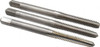 Cleveland Twist Drill Tap Set: #10-24 UNC, 4 Flute, Bottoming Plug & Taper, High Speed Steel, Bright Finish 2.375" OAL, Right Hand, 3 Pc C54324 - 40202624