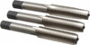 Cleveland Twist Drill Tap Set: Metric, 4 Flute, Bottoming Plug & Taper, High Speed Steel, Bright Finish 3.375" OAL, Right Hand, 3 Pc C54692 - 45729340