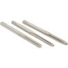 Hertel Tap Set: Metric Coarse, 4 Flute, High Speed Steel, Bright Finish 2-1/8" OAL, 6H Class of Fit, 3 Pc K029507AS - 02385656