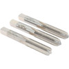 Value Collection Tap Set: Metric Fine, 4 Flute, High Speed Steel, Bright Finish 2-15/16" OAL, Right Hand, 3 Pc JY9036344 - 09036344