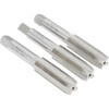 Value Collection Tap Set: Metric Fine, 4 Flute, High Speed Steel, Bright Finish 3-19/32" OAL, Right Hand, 3 Pc JY9036377 - 09036377