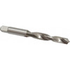 Made in USA Combination Drill Tap: 3/8-16, H3, 2B, 2 Flutes, High Speed Steel 0.3225" Drill, 1-1/4" Thread Length, 3-1/2" OAL G918830-S - 82772161