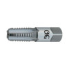OSG 1/8-27 NPT, 5 Flutes, Bright Finish, High Speed Steel, Interrupted Thread Pipe Tap 5/16 Inch Shank Diameter, 5/16 Inch Shank Diameter, 3/4 Inch Thread Length, 0.23 Inch Square Size, Regular Hook, Modified Bottoming Chamfer 1315200 - 75046292