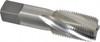 Balax 1/2-14 NPT, 15° Helix, 4 Flutes, Bottoming Chamfer, Bright Finish, Cobalt, Spiral Flute Pipe Tap Right Hand Flute, 11/16" Shank Diam, 1-3/8" Thread Length, 0.429-0.500" Projection, 5/8" Square Size, 59950-000 - 32057432