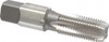 Cleveland Twist Drill Standard Pipe Tap: 1/4-18, NPSF, 4 Flutes, High Speed Steel, Bright/Uncoated 1.063" Thread Length, 2.438" OAL C64131 - 40231482