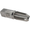 IRWIN HANSON Standard Pipe Tap: 3/8-18, NPT, Taper, 4 Flutes, Carbon Steel, Bright/Uncoated NPT, Taper Chamfer 1904P - 52378916