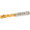 Accupro Spiral Flute Tap: 3/8-16 UNC, 3 Flutes, Modified Bottoming, 2B Class of Fit, Powdered Metal, TIN Coated 2-15/16" OAL, Right Hand Thread, H5 40125-01T - 62491113