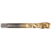 Accupro Spiral Flute Tap: M5 x 0.80, Metric Coarse, 3 Flute, Modified Bottoming, 6H Class of Fit, Powdered Metal, TICN Finish Right Hand Flute, Right Hand Thread, D4 43044-01C - 62491527