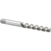 Cleveland Twist Drill Spiral Flute Tap: 1/4-20, UNC, 3 Flute, Bottoming, 3B Class of Fit, High Speed Steel, Bright/Uncoated 0.63" Thread Length, 2.5" OAL, Right Hand Flute, Right Hand Thread, H3, Series 1093 & 1094 C58563 - 40219065