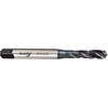 EMUGE-FRANKEN Spiral Flute Tap: M4x0.70, Metric Coarse, 3 Flute, Modified Bottoming, 6H Class of Fit, Vanadium HSS, Oxide Finish 13.00 mm Thread Length, 63.00 mm OAL, Right Hand Flute, Right Hand Thread, Series Enorm B4933200.0040 - 65839342