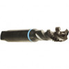 EMUGE-FRANKEN Spiral Flute Tap: UNF, 2 Flute, Modified Bottoming, 2B Class of Fit, Cobalt, Oxide Finish Right Hand Flute, Right Hand Thread, Series Enorm BU503200.5033 - 51390144