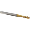 EMUGE-FRANKEN Spiral Flute Tap: M4x0.70 Metric Coarse, 3 Flutes, Bottoming, 6H Class of Fit, High Speed Steel, TIN Coated 7 mm Thread Length, 63 mm OAL, Right Hand Thread, Series Enorm B0513700.0040 - 96431689