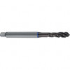 Guhring Spiral Flute Tap: M6x1, Metric, 3 Flute, Semi-Bottoming, 6H + 0.1 Class of Fit, TiAlN Finish 11.00 mm Thread Length, 80.00 mm OAL, Right Hand Flute, Right Hand Thread, D12 & D13, Series 4627 9046270060000 - 12265898