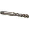 Kennametal Spiral Flute Tap: M10x1.50 Metric Coarse, 3 Flutes, Bottoming, 6H Class of Fit, Vanadium High Speed Steel, Bright/Uncoated 0.745" Thread Length, 2-15/16" OAL, Right Hand Thread, D6 4130610 - 88416607