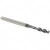 OSG Spiral Flute Tap: #6-32 UNC, 2 Flutes, Bottoming, 2B Class of Fit, High Speed Steel, TICN Coated 2" OAL, Right Hand Thread, H3, Series 107 1412508 - 59458588