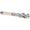 OSG Spiral Flute Tap: M10x1.25 Metric Fine, 3 Flutes, Modified Bottoming, 2B Class of Fit, High Speed Steel, Bright/Uncoated 32 mm Thread Length, 75 mm OAL, Right Hand Thread, Series 123 11624 - 02183960