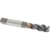 OSG Spiral Flute Tap: M10x1.50 Metric Coarse, 3 Flutes, Modified Bottoming, 6H Class of Fit, Vanadium High Speed Steel, TICN Coated 2-15/16" OAL, Right Hand Thread, D6, Series 343 1756608 - 86078623