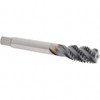 OSG Spiral Flute Tap: M18x2.50 Metric Coarse, 4 Flutes, Modified Bottoming, 6H Class of Fit, Powdered Metal, TICN Coated 25 mm Thread Length, 125 mm OAL, Right Hand Thread, D7, Series 16500 1650002308 - 92886654
