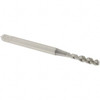 OSG Spiral Flute Tap: M3x0.50 Metric Coarse, 2 Flutes, Bottoming, 6H Class of Fit, High Speed Steel, Bright/Uncoated 1-15/16" OAL, Right Hand Thread, D3, Series 142 1985200 - 65016032