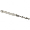 OSG Spiral Flute Tap: M3x0.50 Metric Coarse, 2 Flutes, Modified Bottoming, 6H Class of Fit, Vanadium High Speed Steel, Bright/Uncoated 1-15/16" OAL, Right Hand Thread, D3, Series 296 2963300 - 64048267