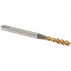 OSG Spiral Flute Tap: M4x0.70 Metric Coarse, 3 Flutes, Bottoming, 6H Class of Fit, High Speed Steel, TIN Coated 2-1/8" OAL, Right Hand Thread 2988105 - 04622221