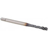 OSG Spiral Flute Tap: M4x0.70 Metric Coarse, 3 Flutes, Modified Bottoming, 6H Class of Fit, Powdered Metal, TICN Coated 5.6 mm Thread Length, 63 mm OAL, Right Hand Thread, D4, Series 16500 1650000308 - 92886449